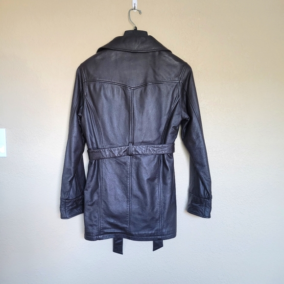 Vintage Wilsons Leather Coat - Picture 2 of 5